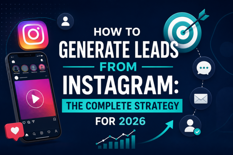 How To Generate Leads From Instagram: The Complete Strategy for 2026